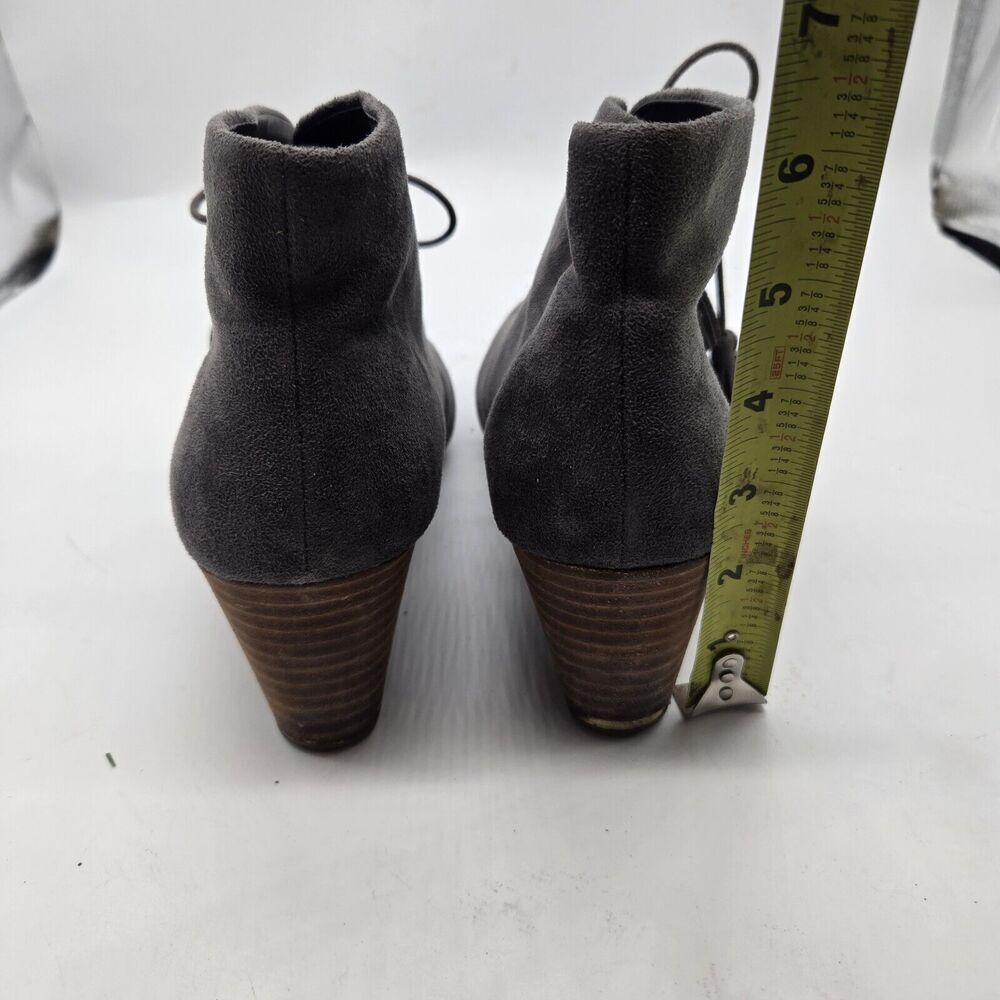 Dr Scholls Womens Ankle Booties Dakota Soft Wedge Heel Memory Foam Gray Size 9.5 - Picture 5 of 9